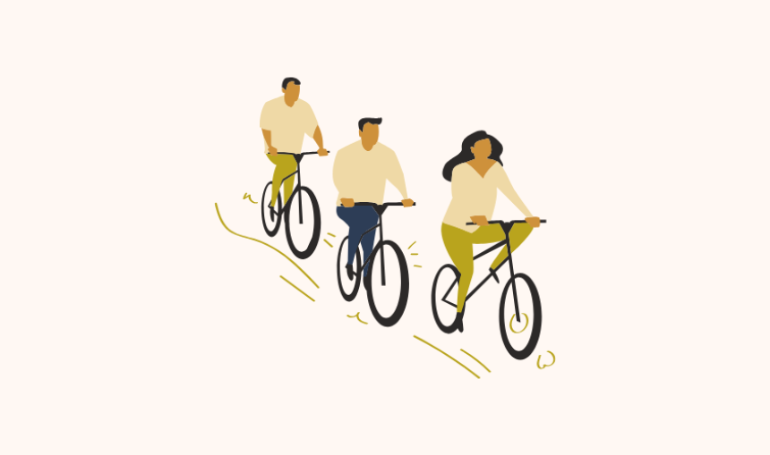 Illustration of two people encouraging each other — symbolizing the Pygmalion Effect